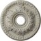 Ekena Millwork Granada Ceiling Medallion (Canopies up to 6 5/8"), 18"OD x 3 1/2"ID x 2 1/2"P, Pot of Cream Crackle CM18GAPCC - alternate 1